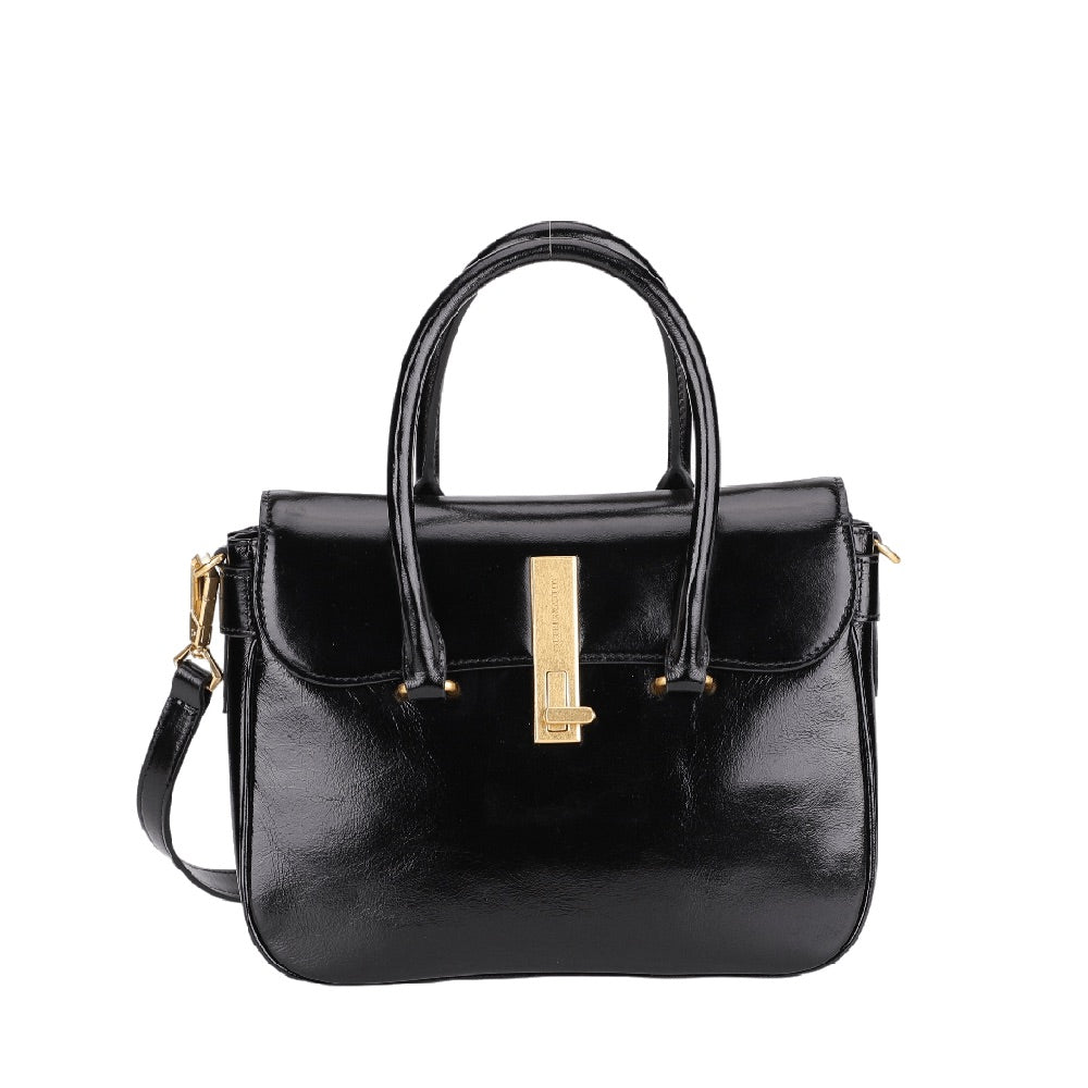 Sac à main rabat cuir Eva