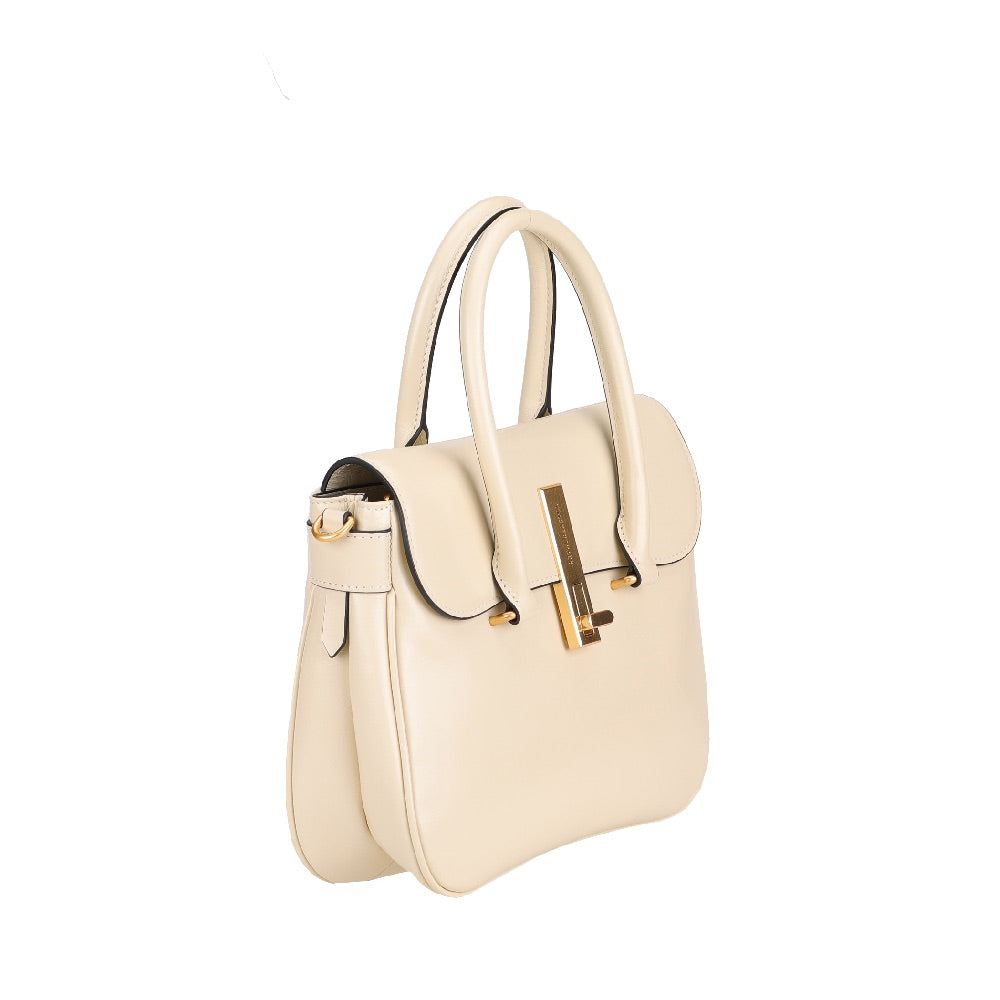 Sac à main rabat cuir Eva