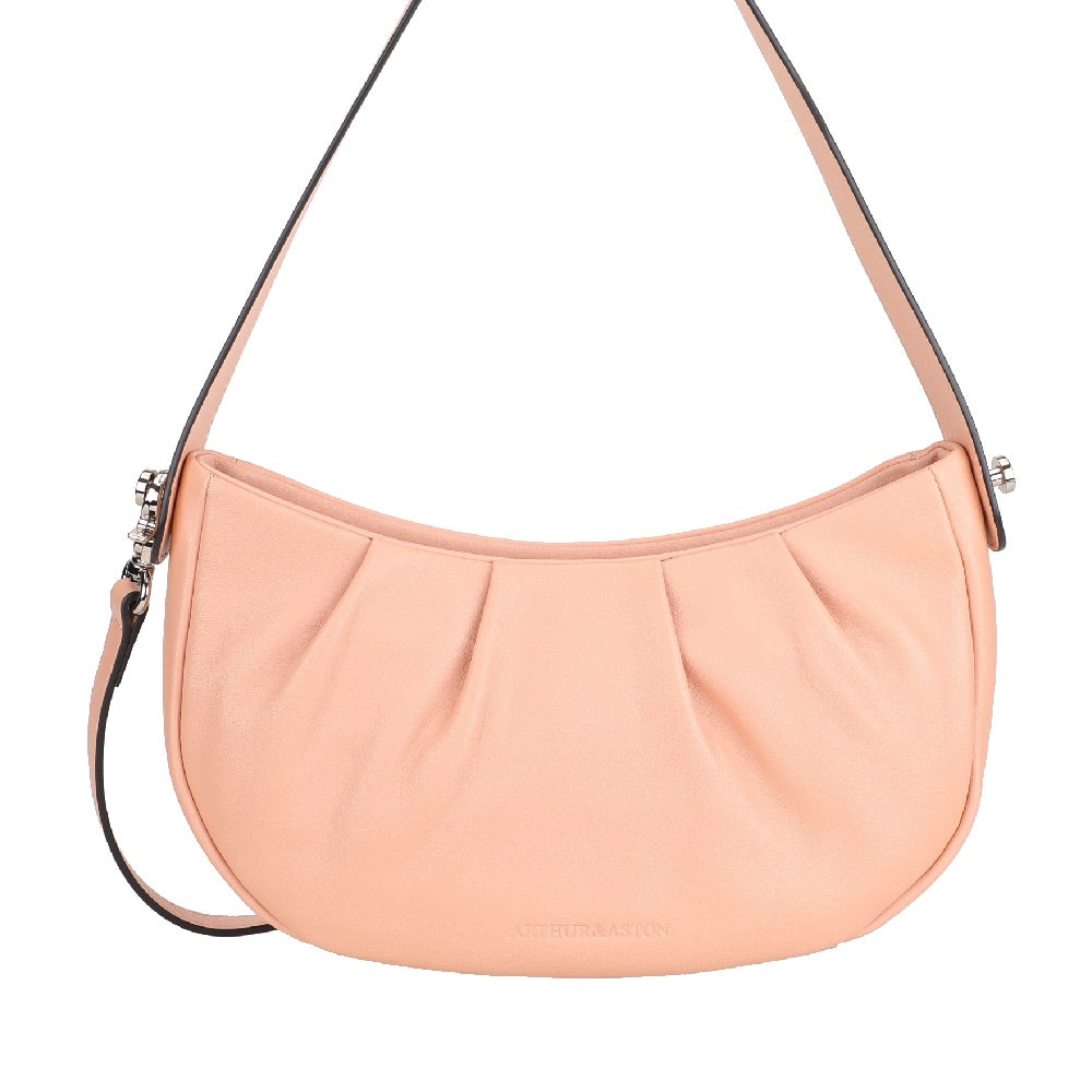 Nina Leather Shoulder Bag 