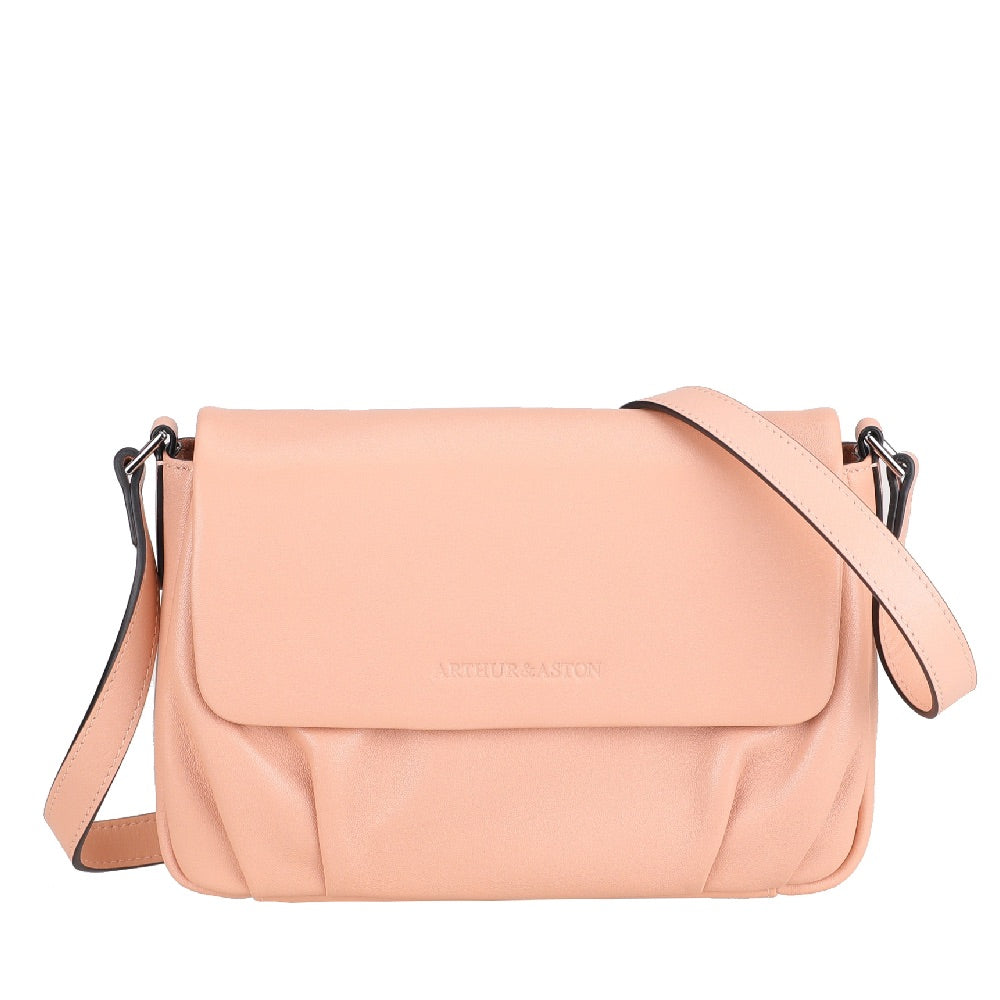 Nina leather shoulder bag