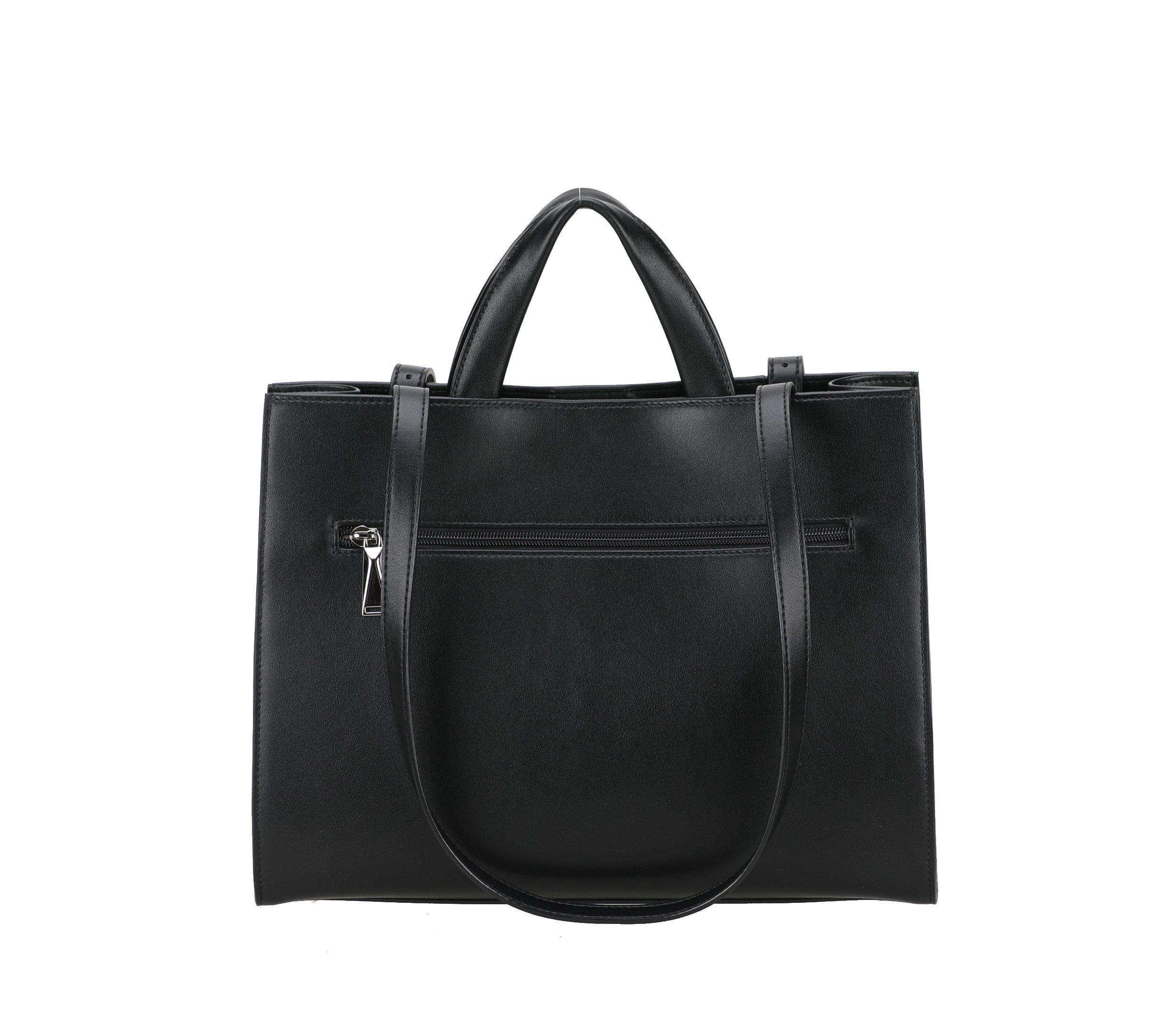 Jeanne leather shopping bag