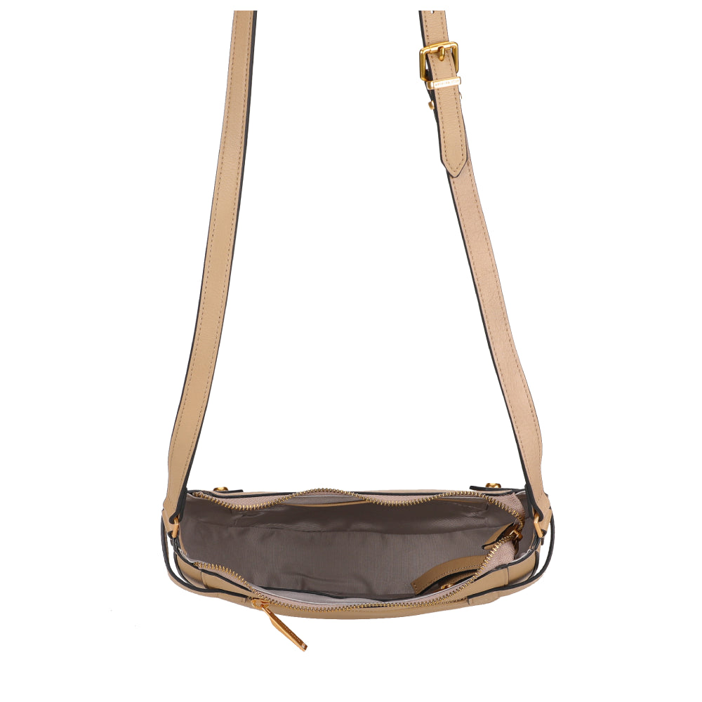 Aria leather shoulder bag