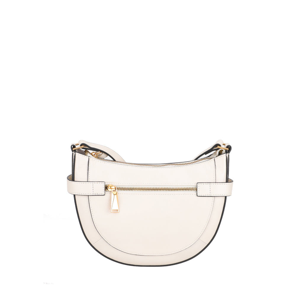 Aria leather shoulder bag