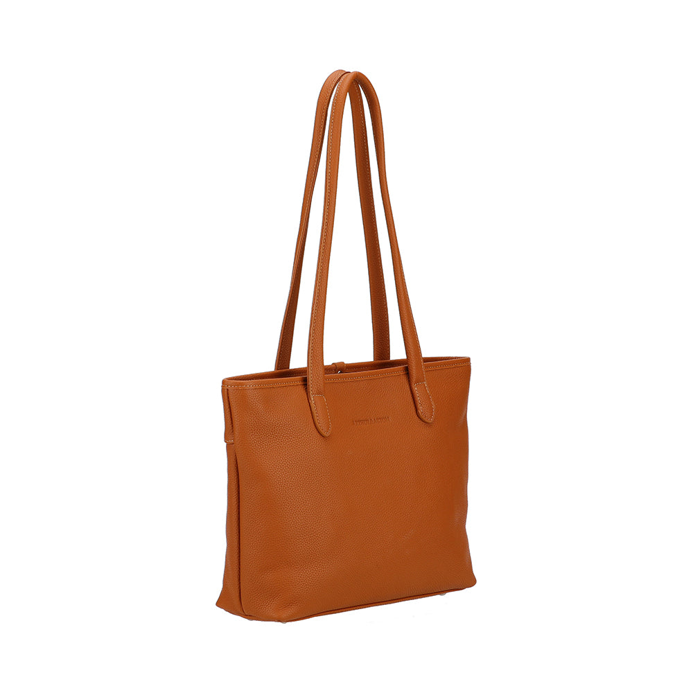 Medium Edith leather shopping bag