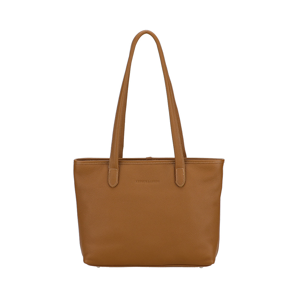 Petit sac shopping Rosalia en cuir