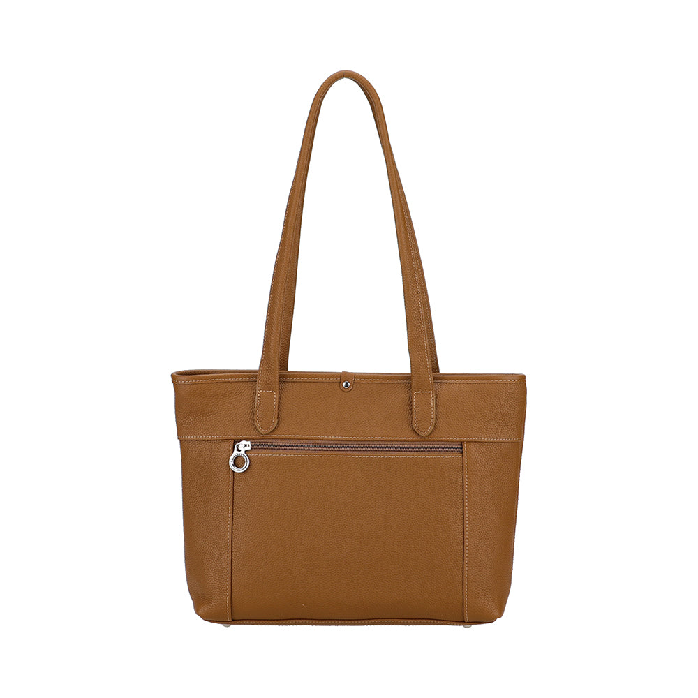 Petit sac shopping Rosalia en cuir