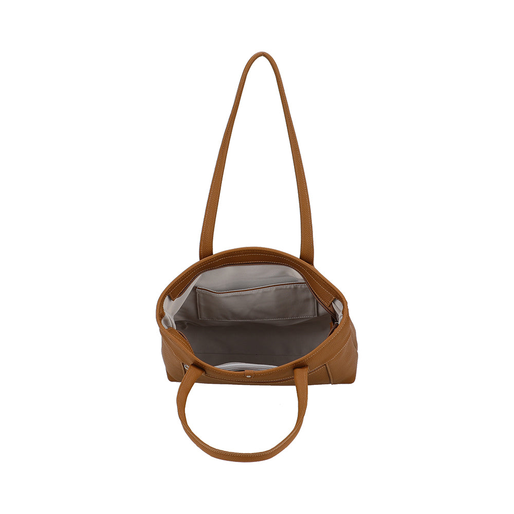 Petit sac shopping Rosalia en cuir
