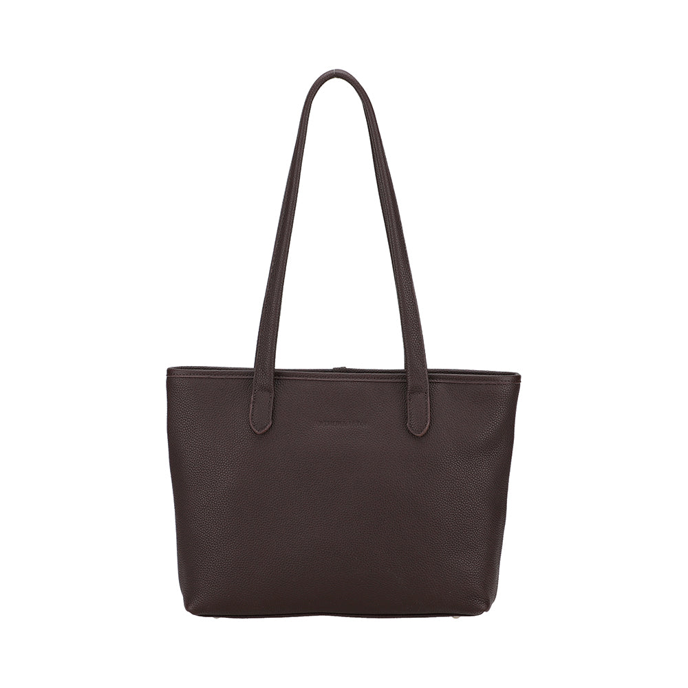 Petit sac shopping Rosalia en cuir