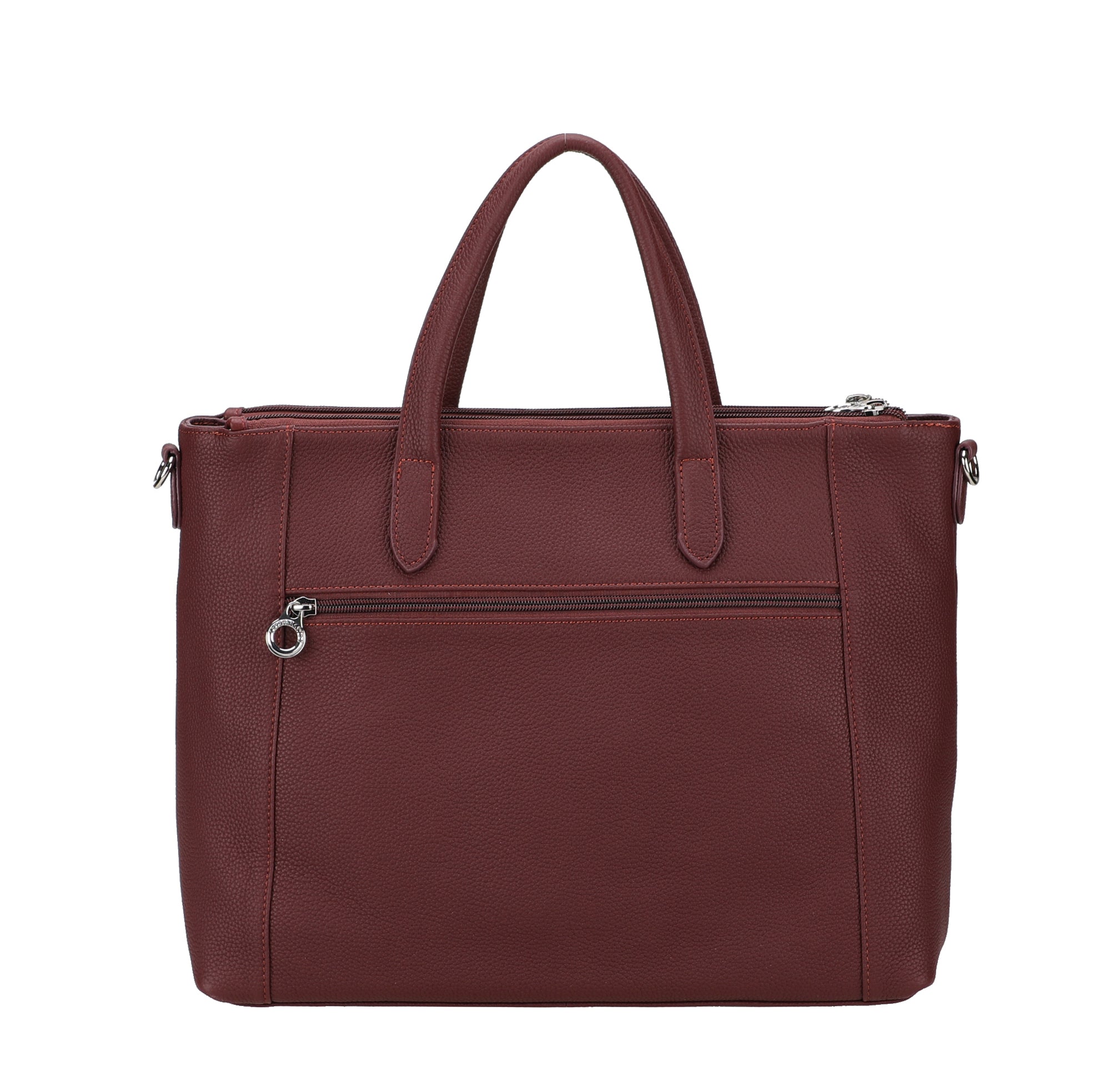 Grand sac porté main Rosalia cuir A163-15 - Main Image