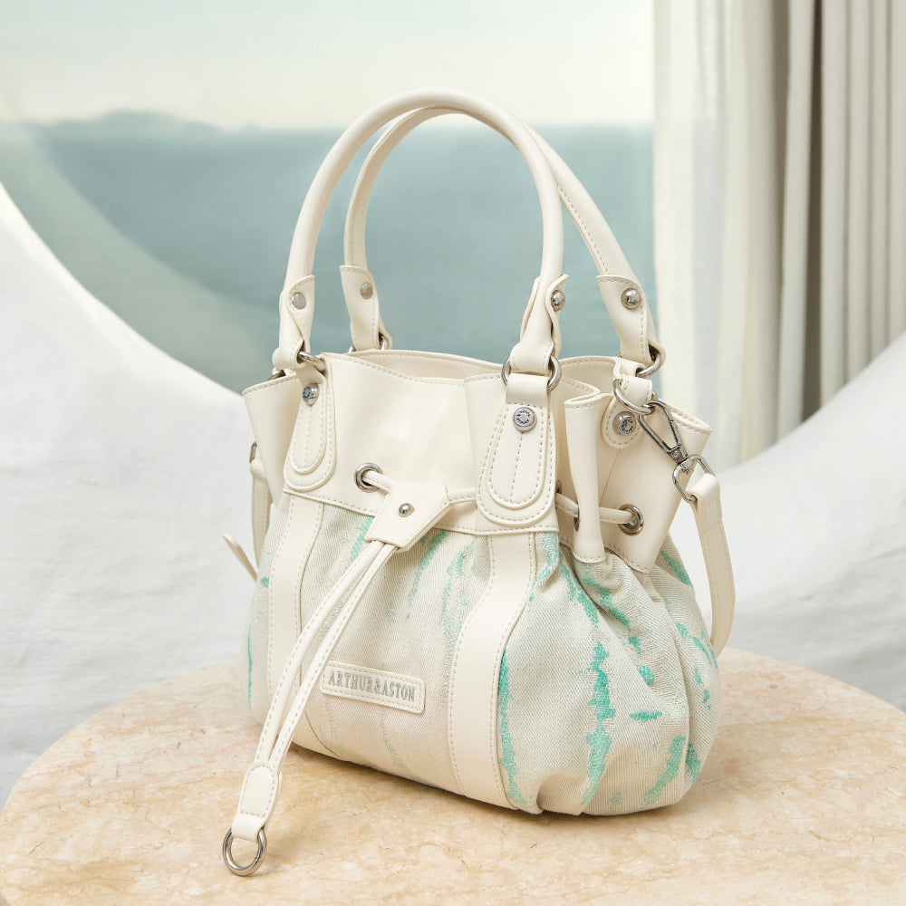 Sac porté main S Lisa en toile