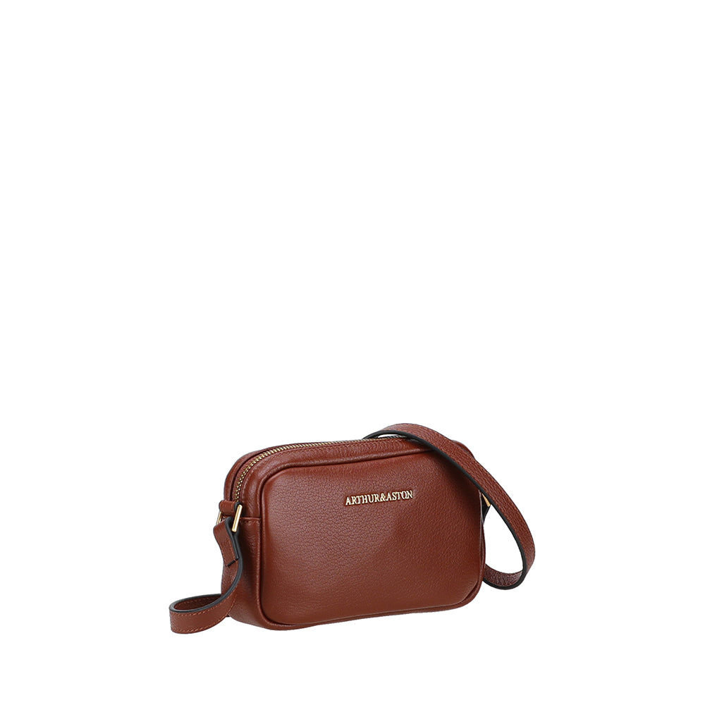 Raquel Leather Mini Crossbody Bag