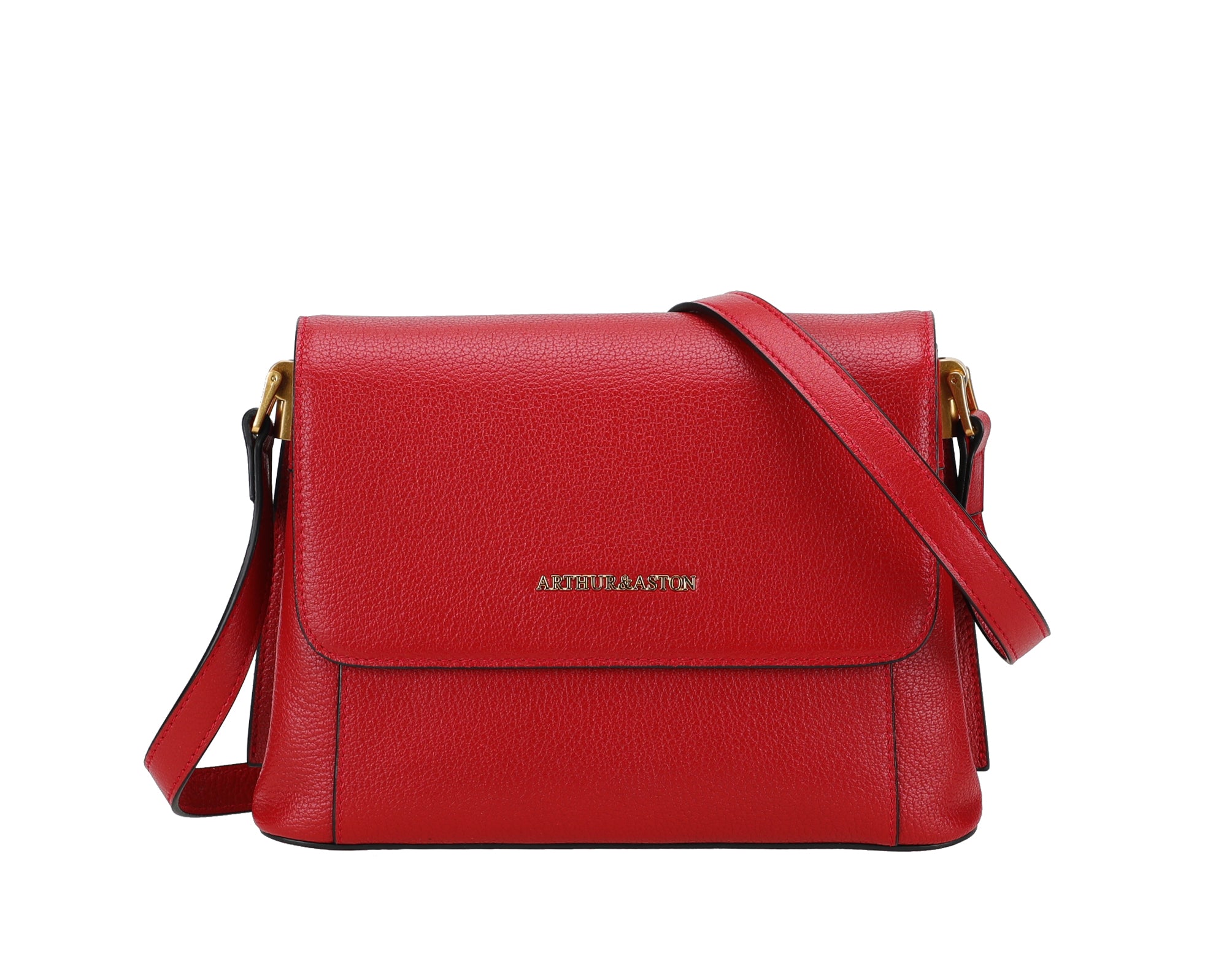 【Anyone more】Cuba Stud Buckle Leather Shoulder Bag GALPADA Studded Handbag Bag Black Crossbody Rivet Shoulder