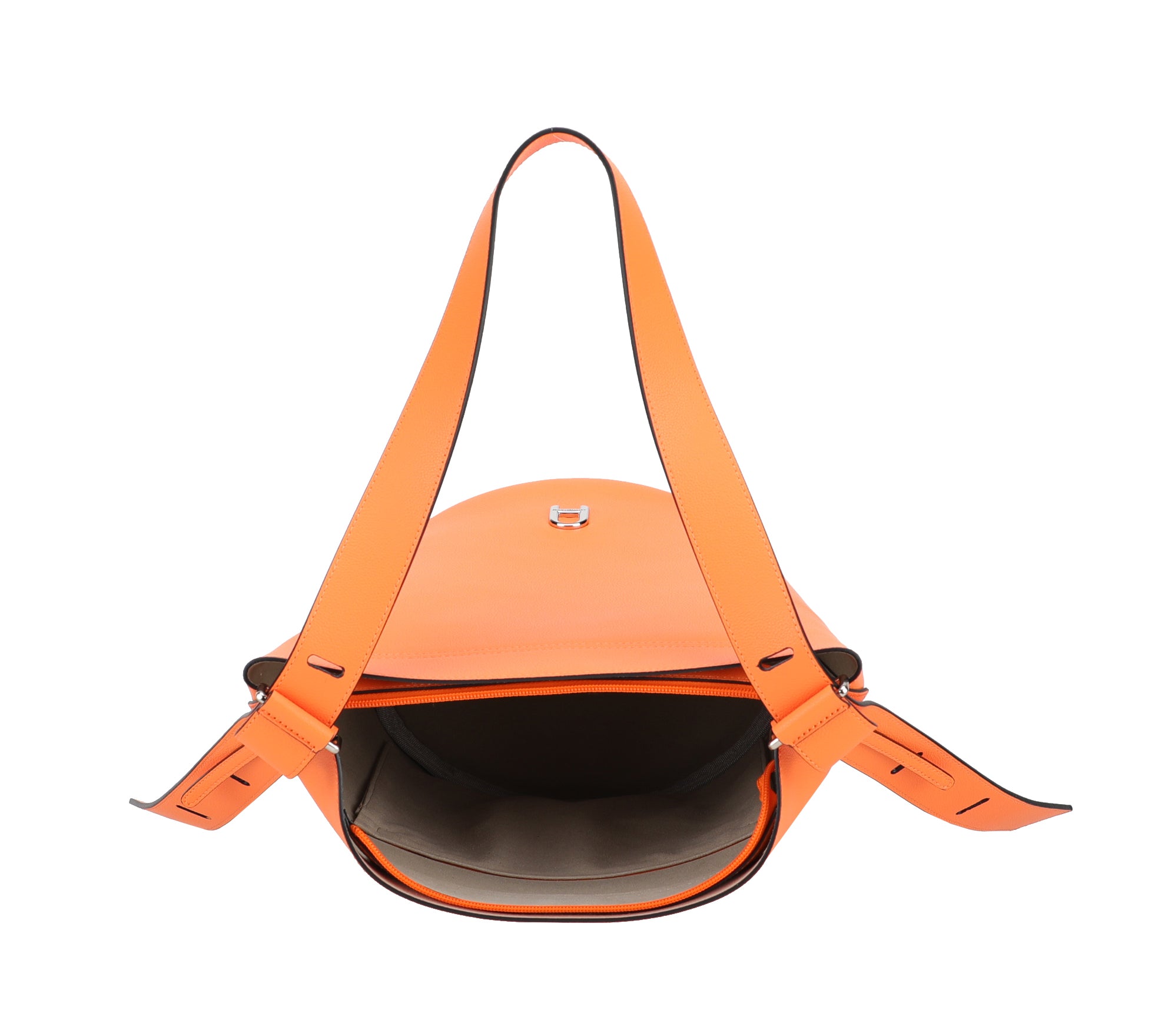 Sac seau  Éline croûte de Cuir vachette
