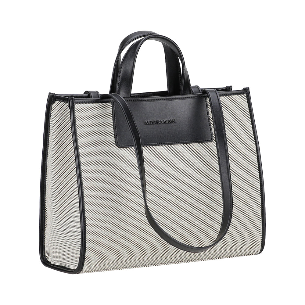 Rosa canvas handbag