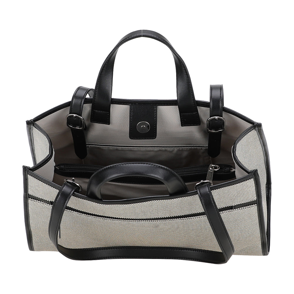 Rosa canvas handbag