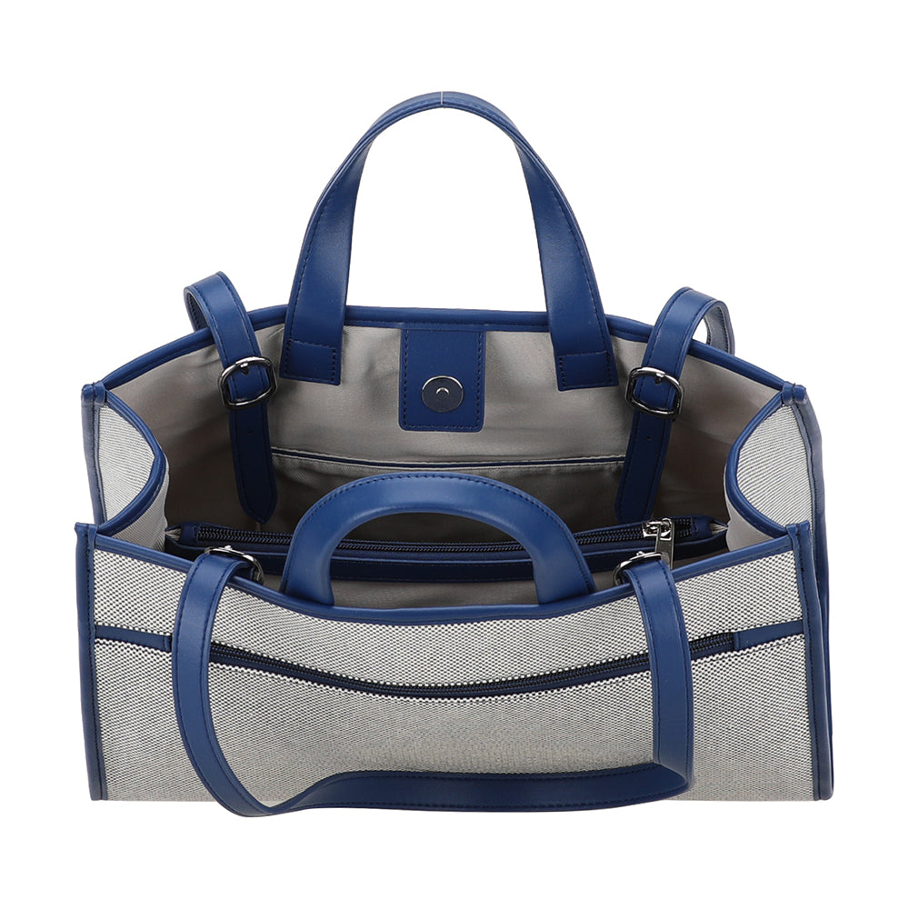 Rosa canvas handbag