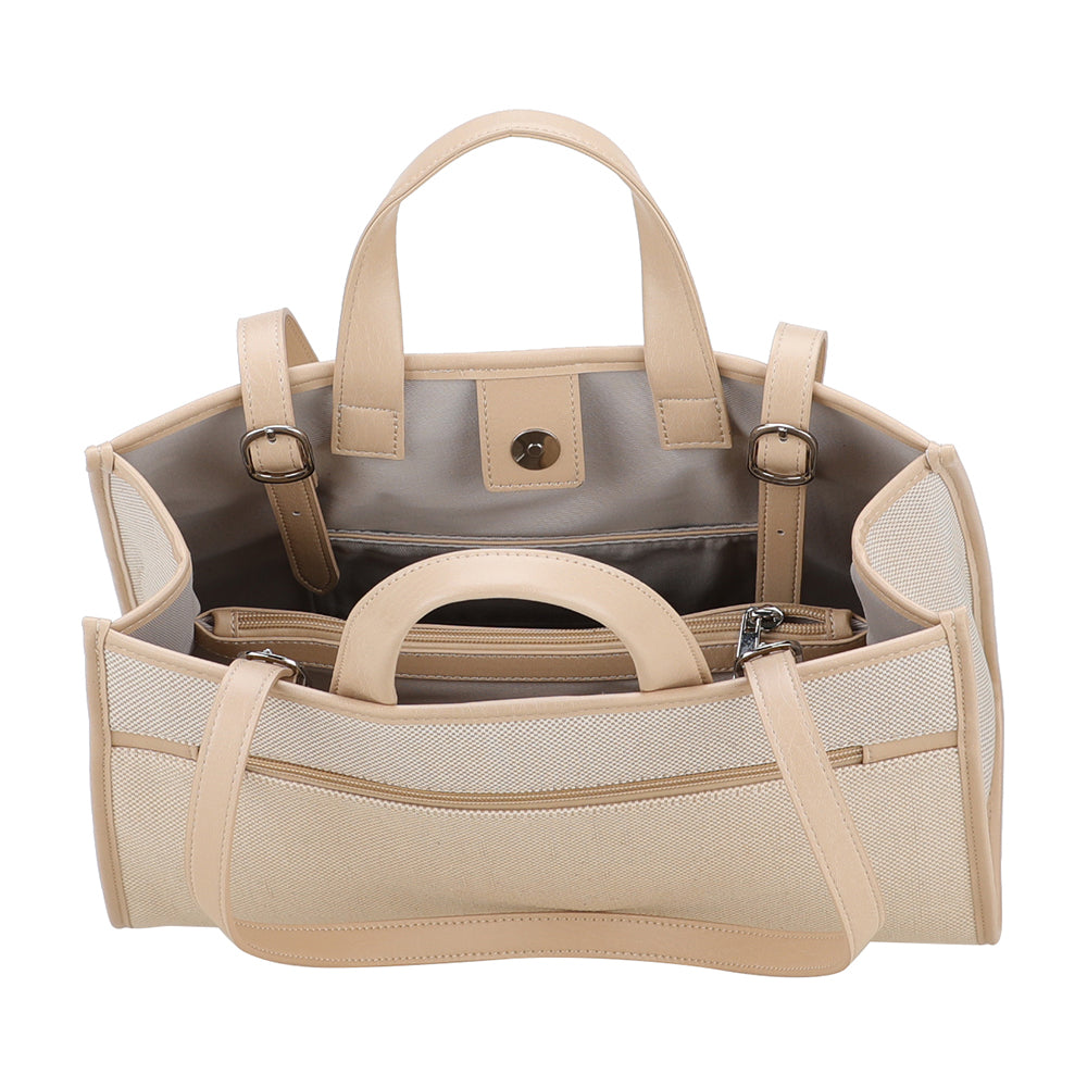Rosa canvas handbag