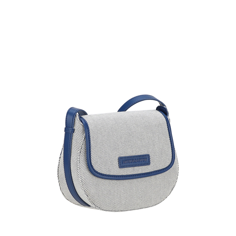 Sac porté travers Rosa en toile