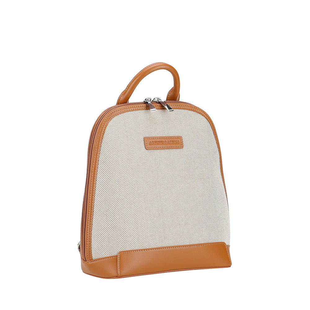 Rosa canvas backpack