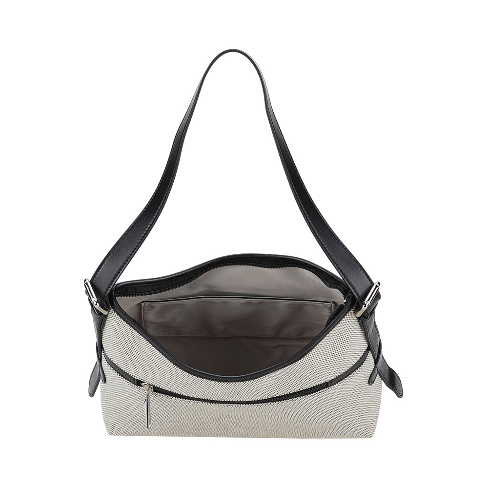 Rosa canvas shoulder bag