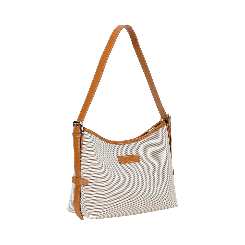 Rosa canvas shoulder bag