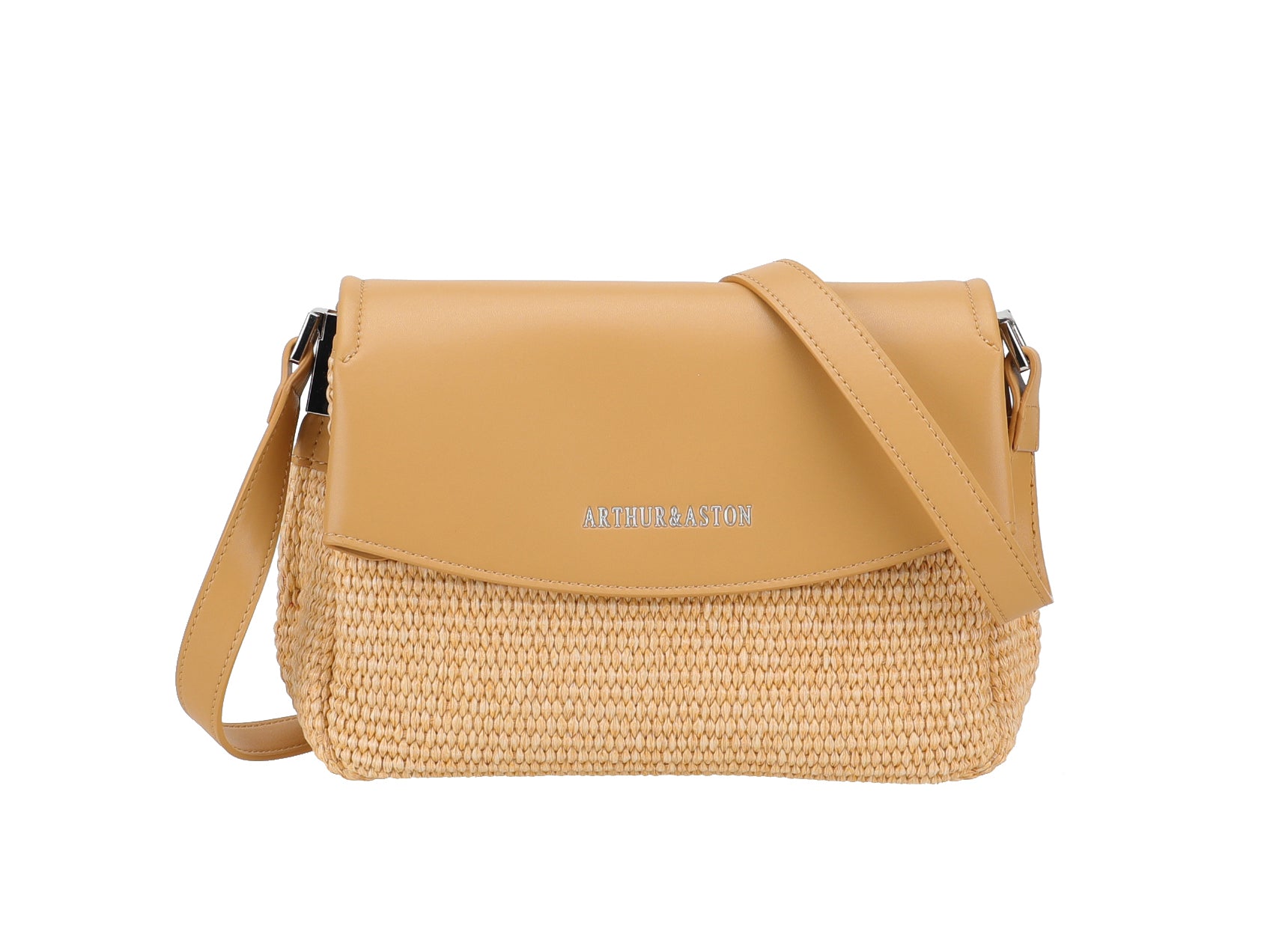 Sac besace Agathe en Paille