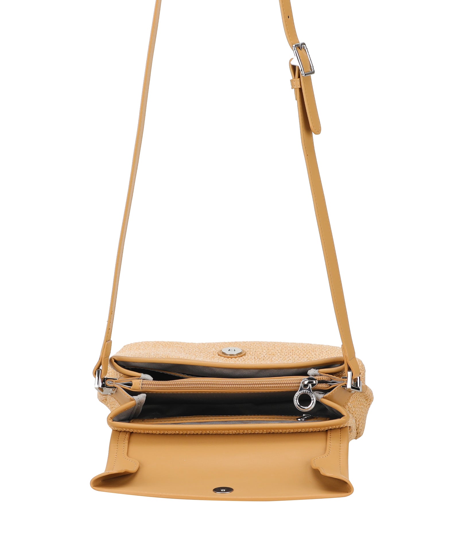 Sac besace Agathe en Paille
