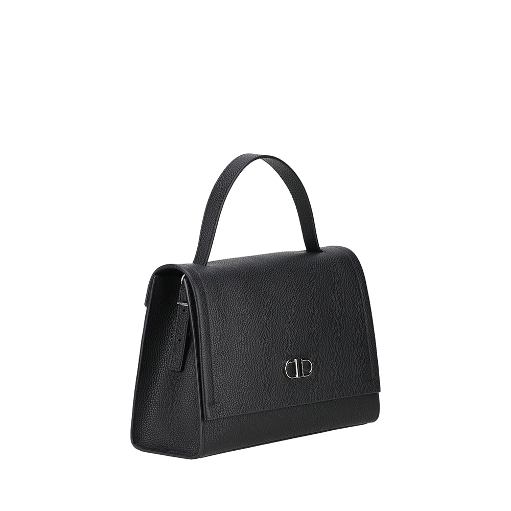 Sac à main à rabat cuir Daphné