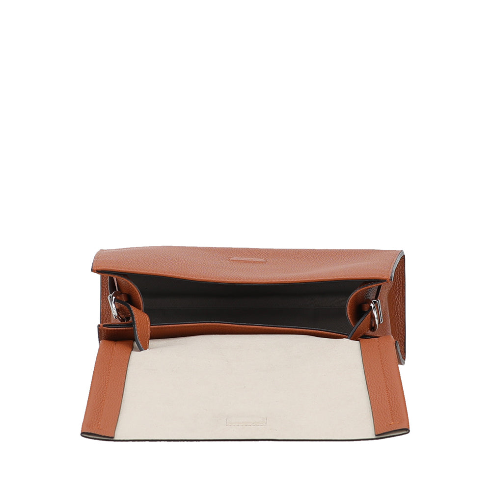 Sac à main à rabat cuir Daphné