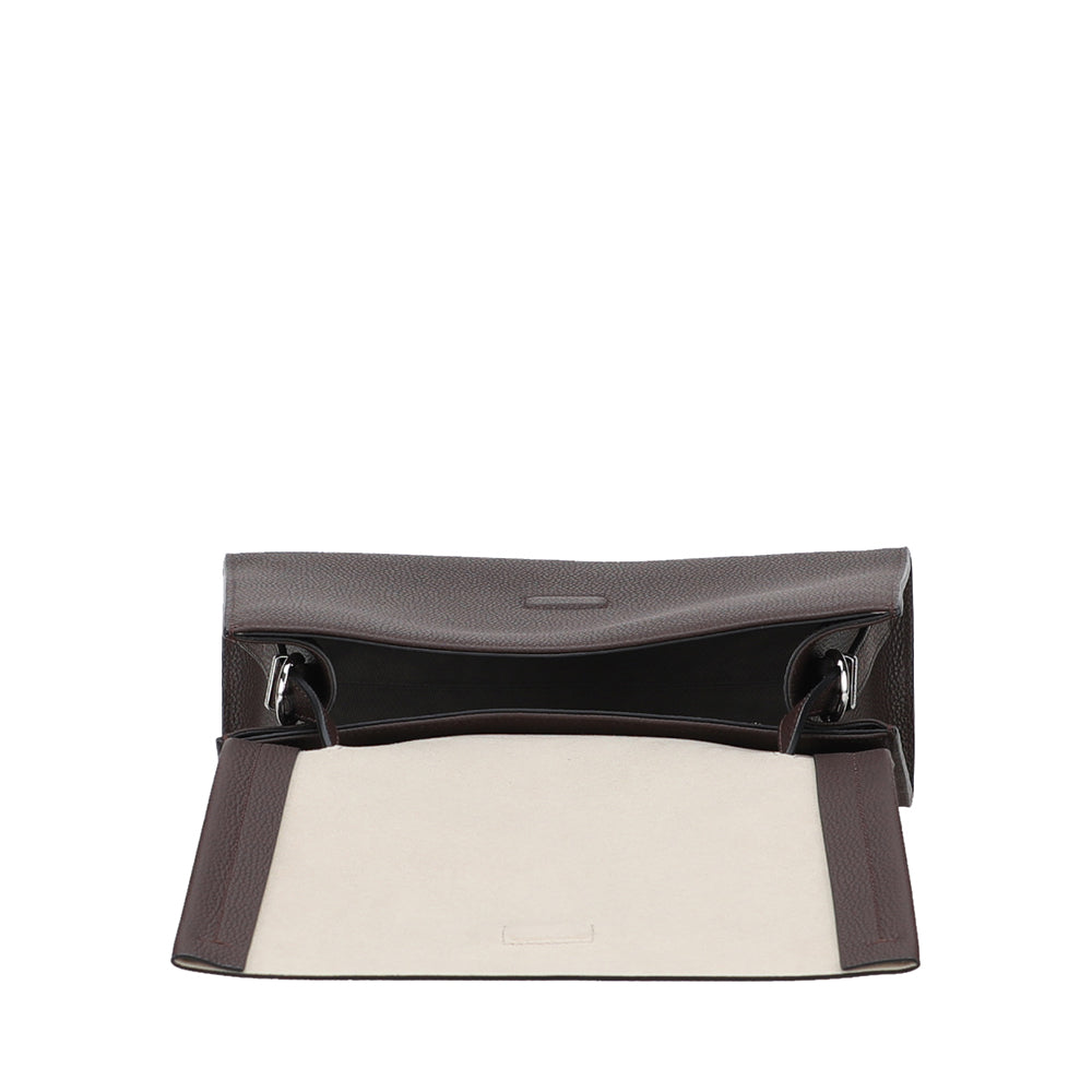 Sac à main à rabat cuir Daphné