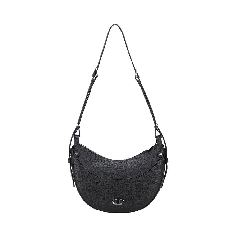 Sac épaule demi-lune Daphné Cuir