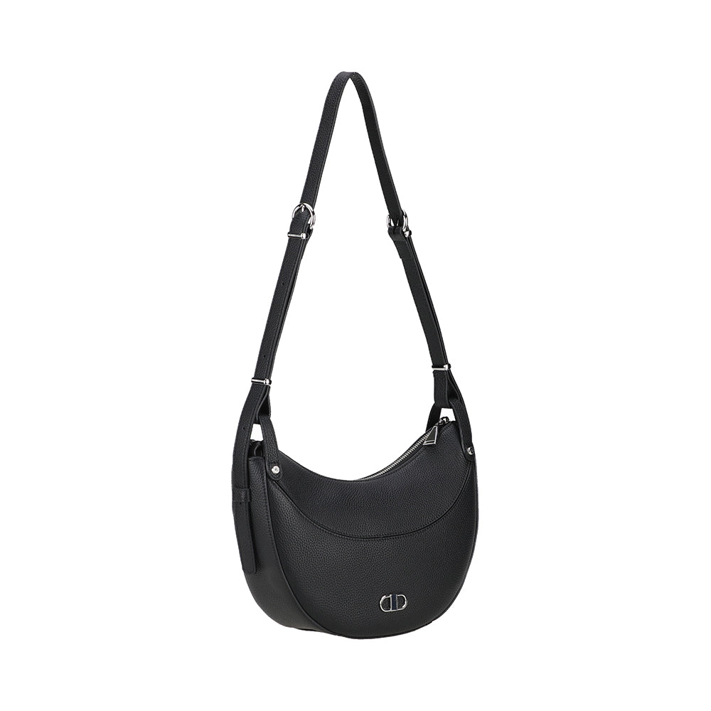 Sac épaule demi-lune Daphné Cuir