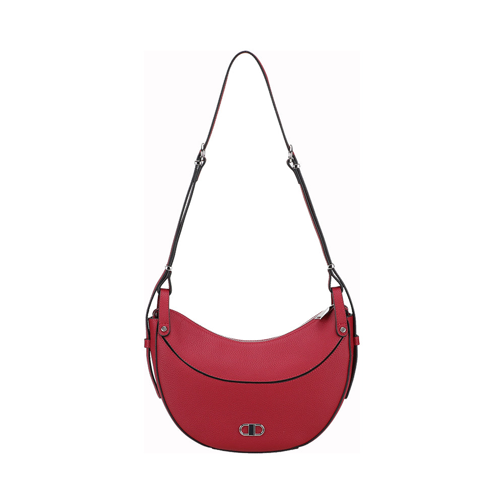 Sac épaule demi-lune Daphné Cuir