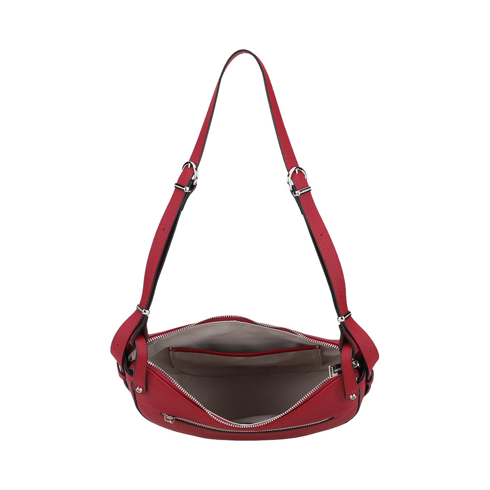 Sac épaule demi-lune Daphné Cuir
