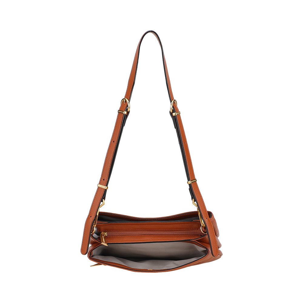 Sac épaule bandoulière Camille cuir