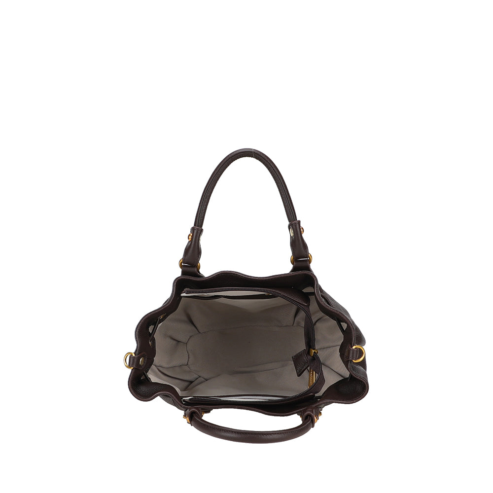 Mini sac épaule S Camille cuir