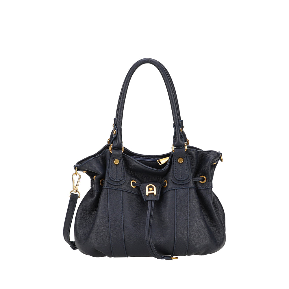 M Camille leather shoulder bag