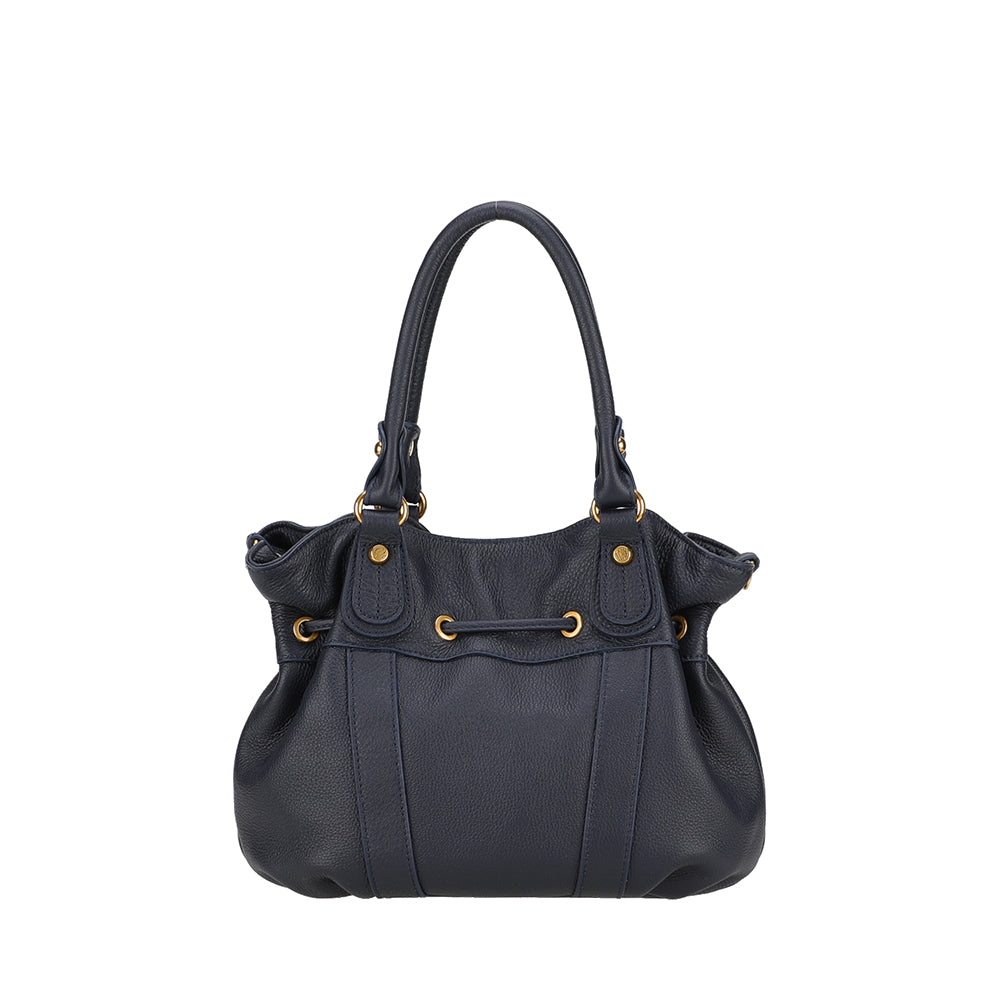 M Camille leather shoulder bag