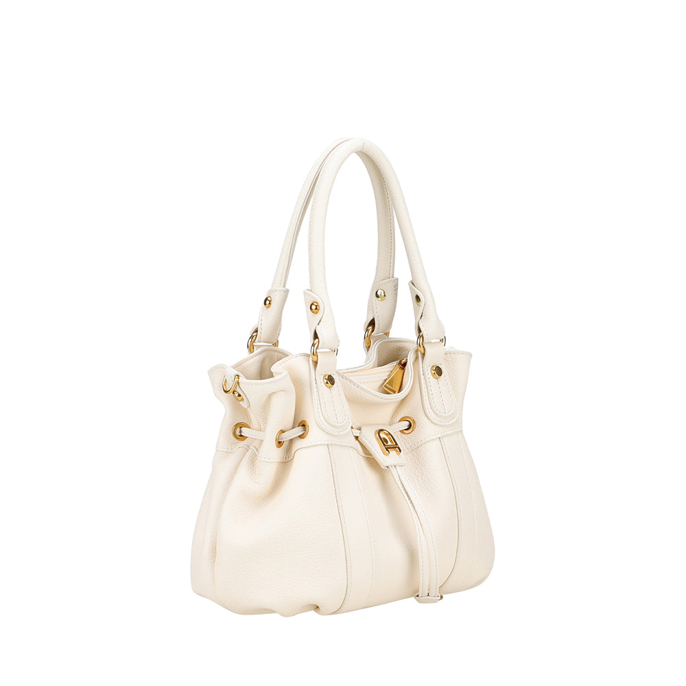 M Camille leather shoulder bag