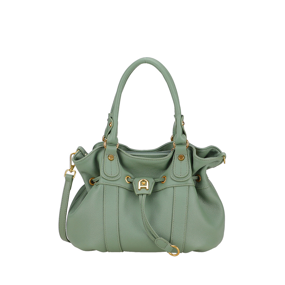 M Camille leather shoulder bag