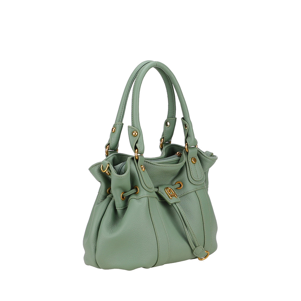 M Camille leather shoulder bag