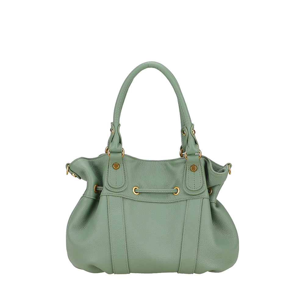 M Camille leather shoulder bag