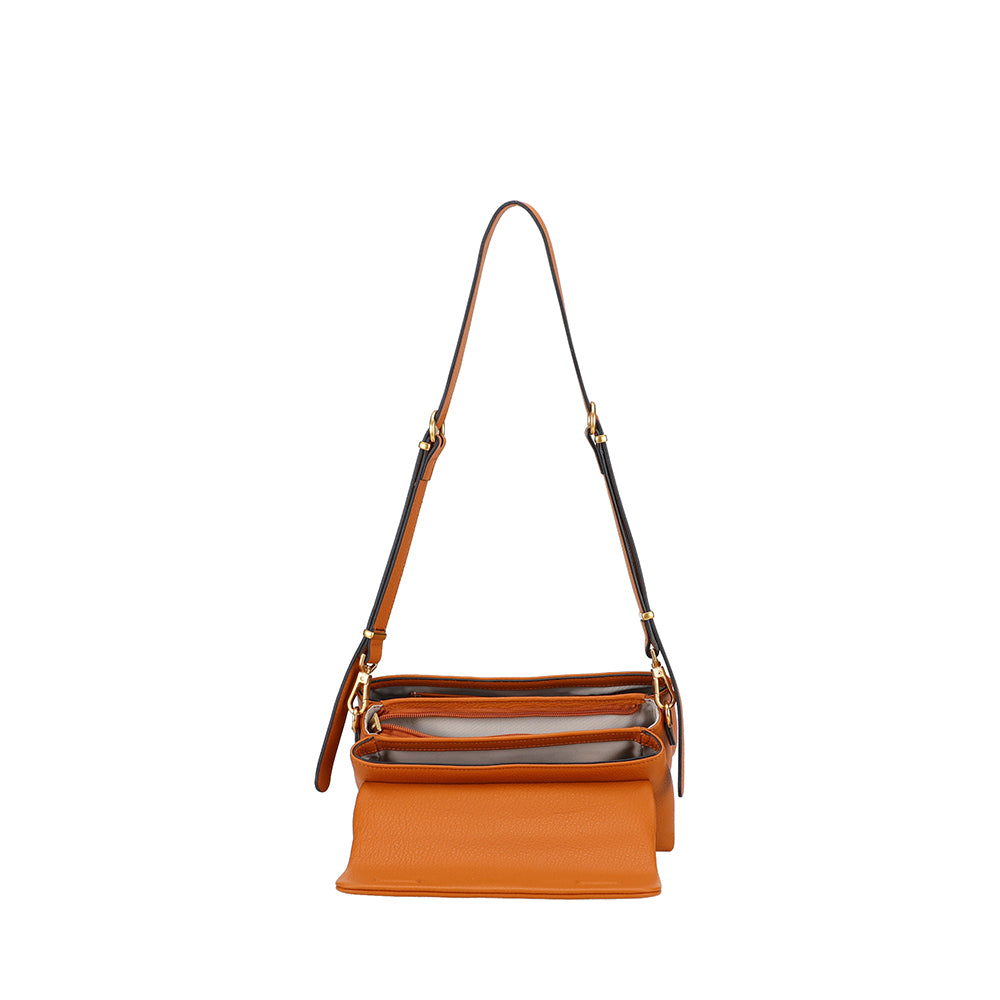 Camille Small Leather Shoulder Bag