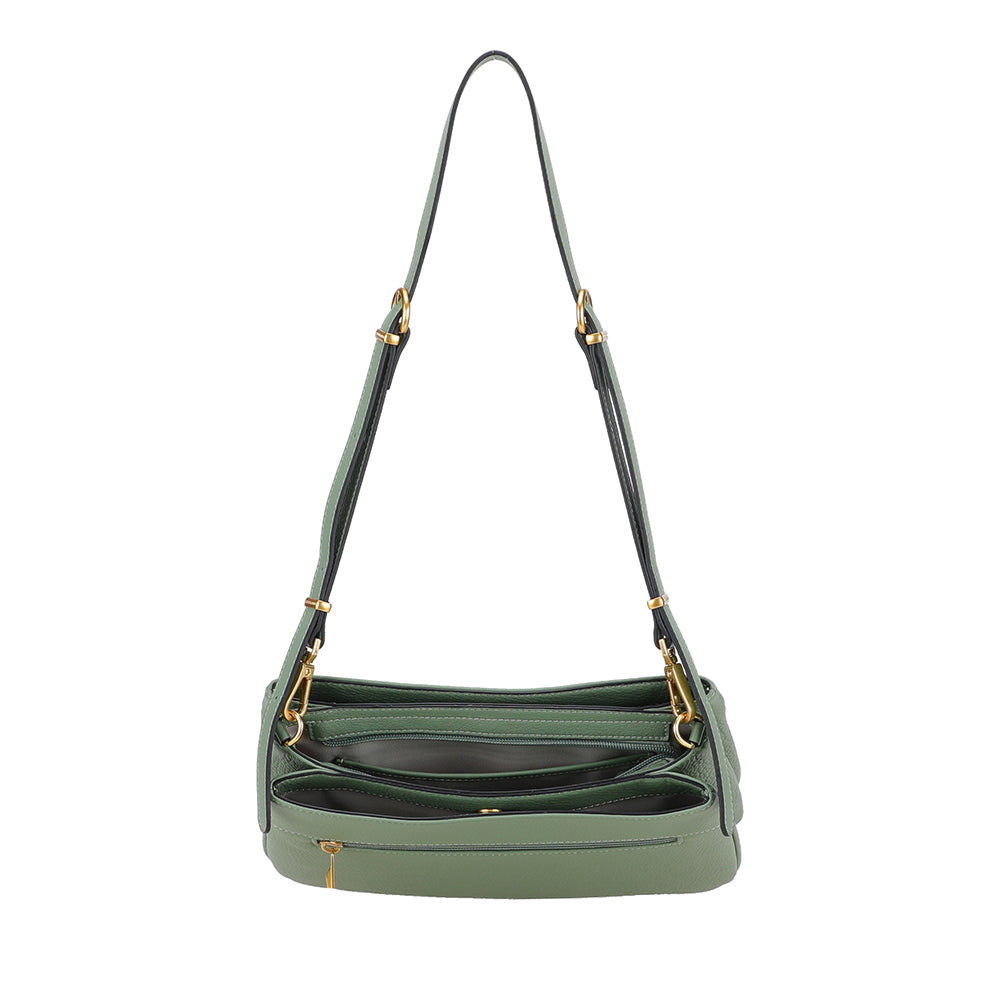 Sac épaule bandoulière Camille cuir