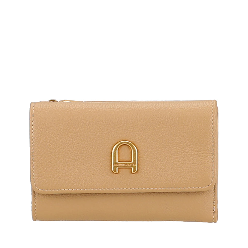 Portefeuille compact cuir Camille