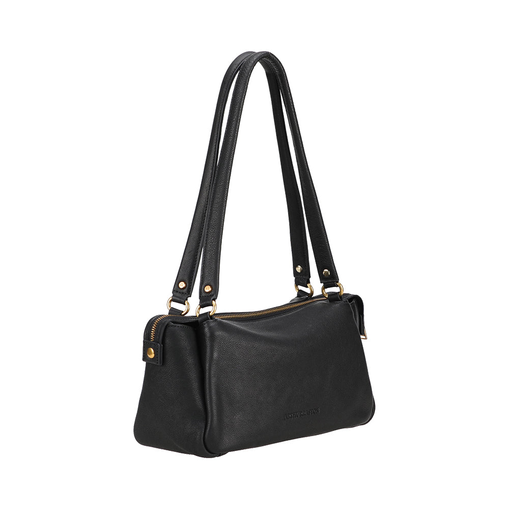 Sac épaule rectangulaire Elsa cuir