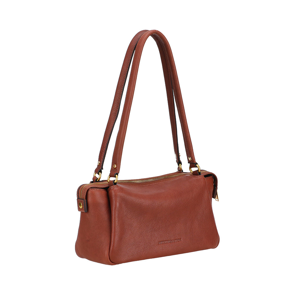 Sac épaule rectangulaire Elsa cuir