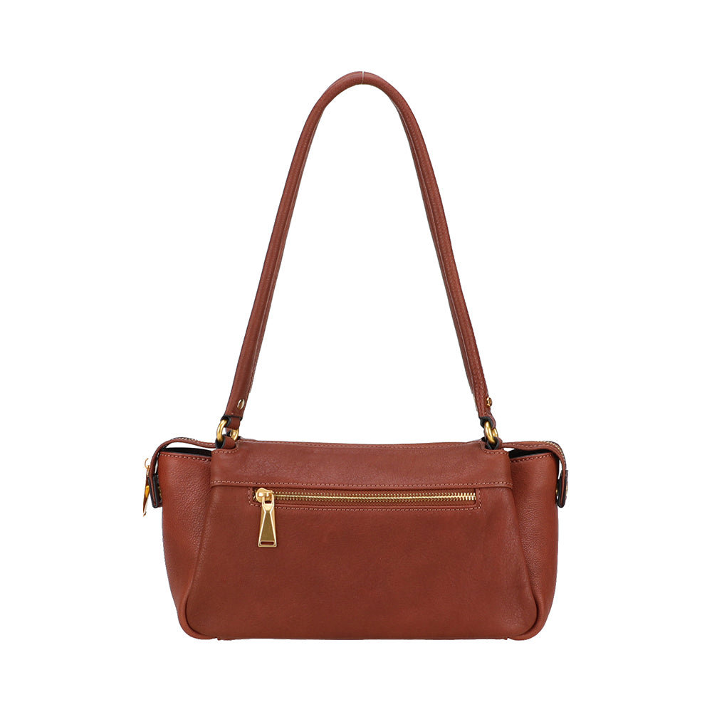 Sac épaule rectangulaire Elsa cuir