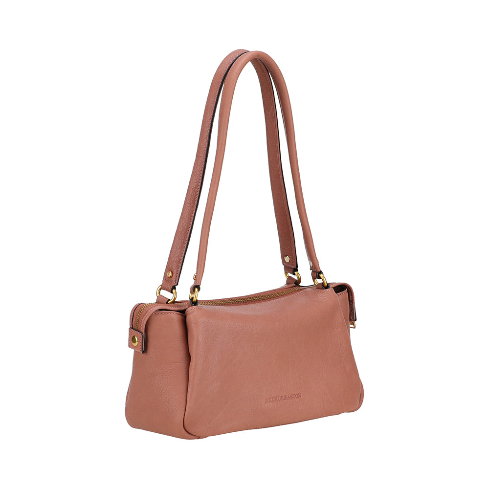 Sac épaule rectangulaire Elsa cuir