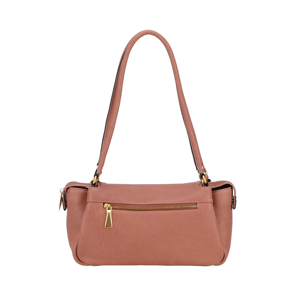 Sac épaule rectangulaire Elsa cuir